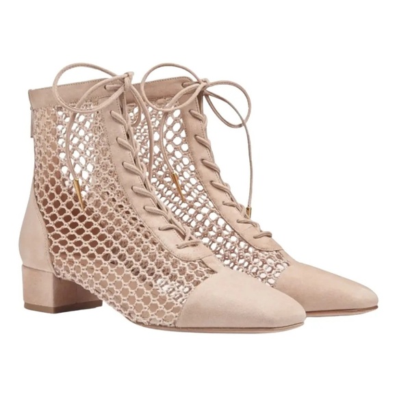 Dior Naughtily-D 3cm Mesh Ankle Boot 40 - Picture 7 of 11